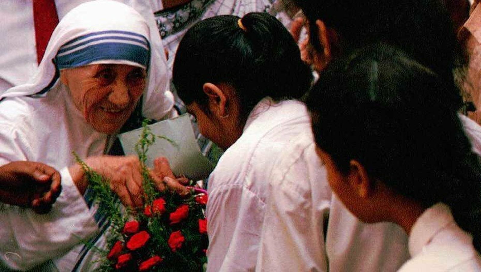 El sari de Madre Teresa Calcuta