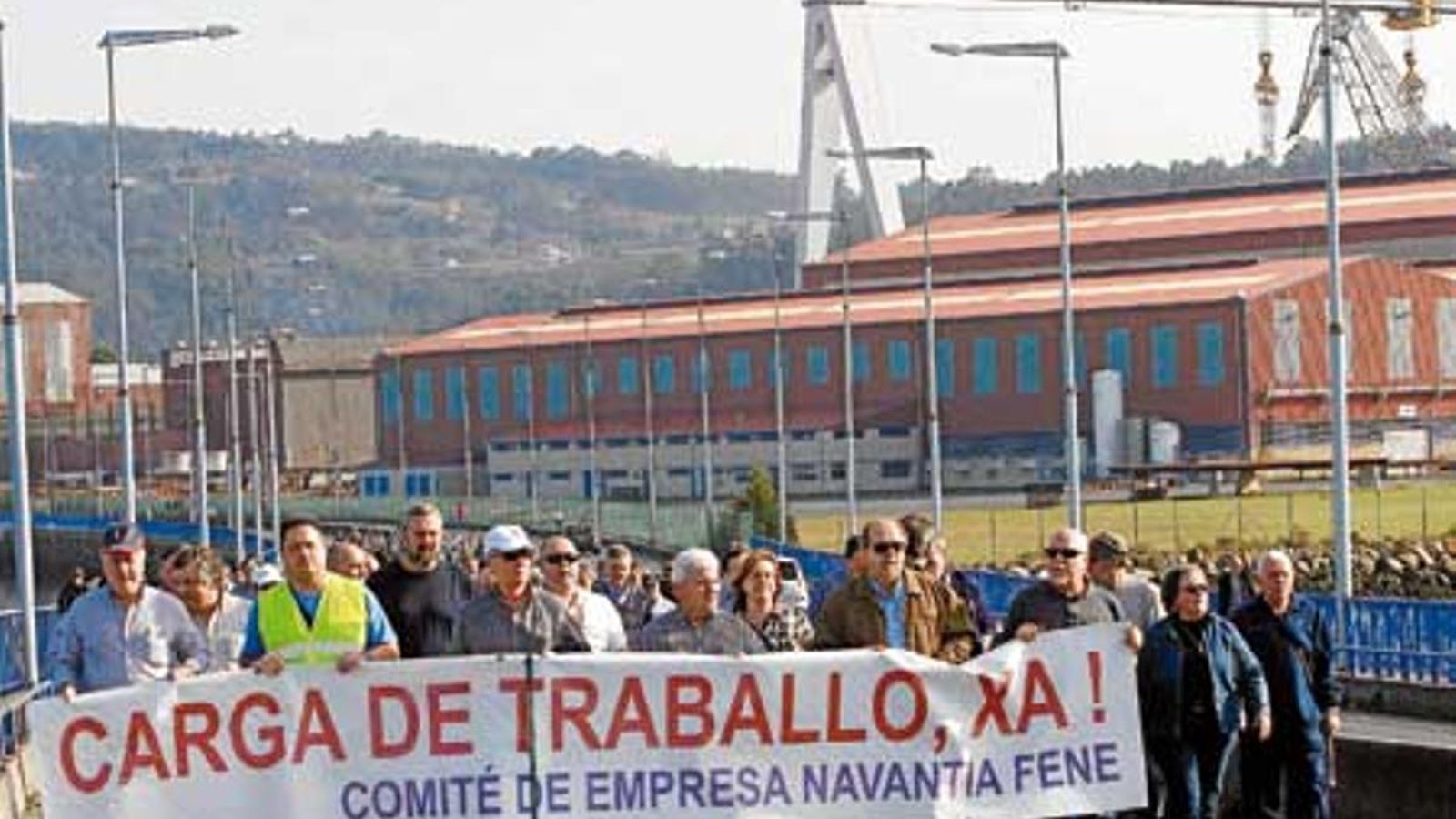 Reconversión salvaje en los astilleros de Ferrol