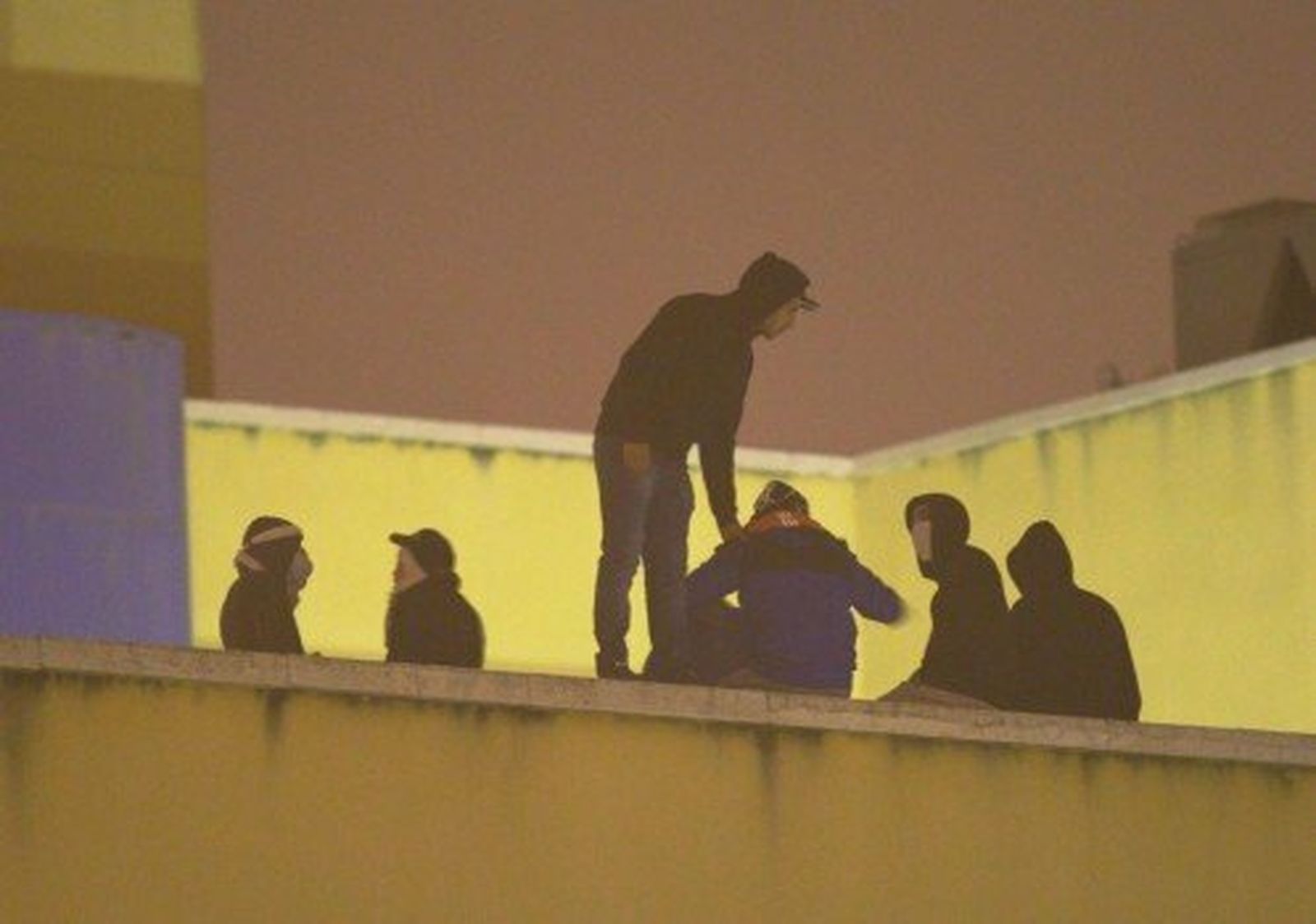 Inmigrantes en el CIE