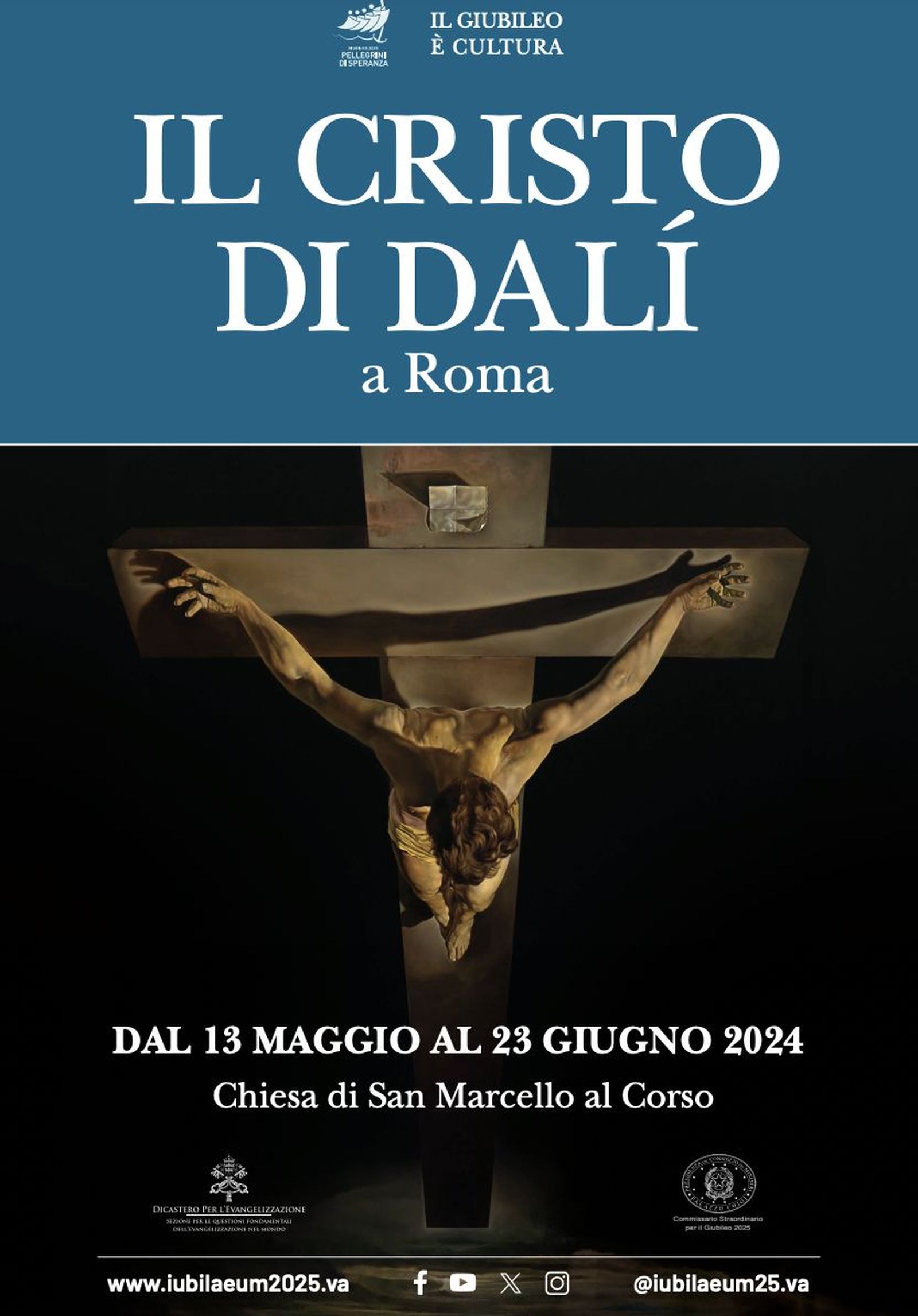 El Cristo de Dalí, en Roma