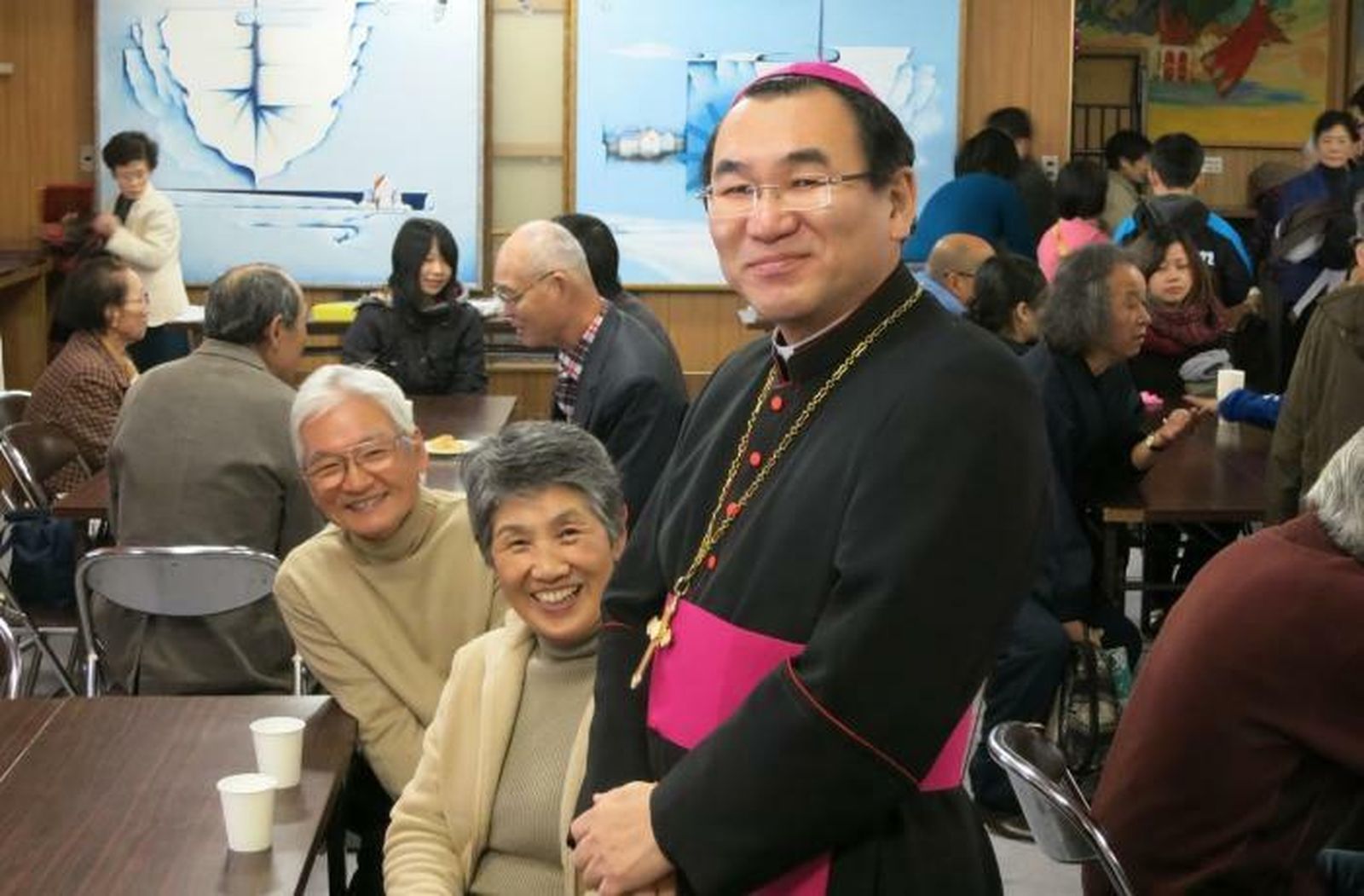 El arzobispo de Tokio, Isao Kikuchi