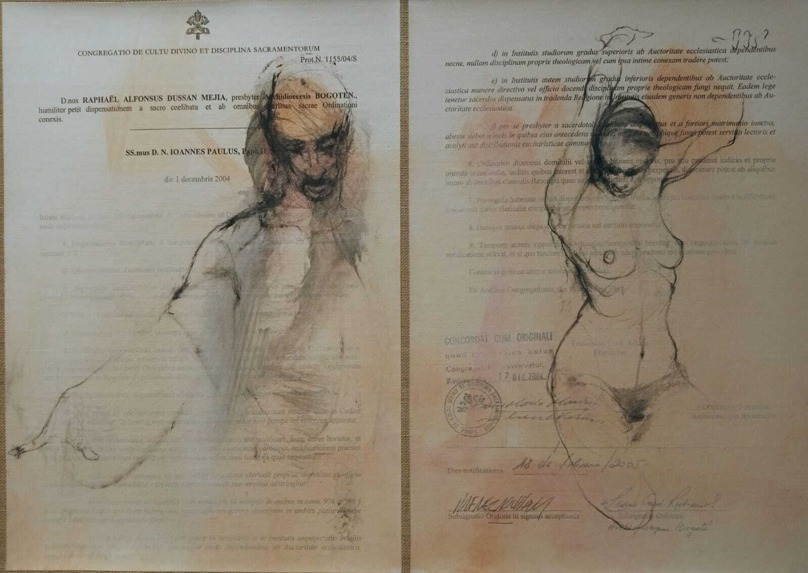 Dibujo sobre la Dispensa