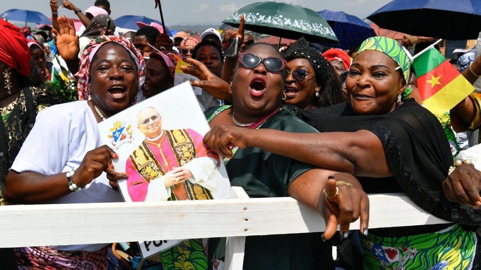 El Papa en Bamenda, Camerún