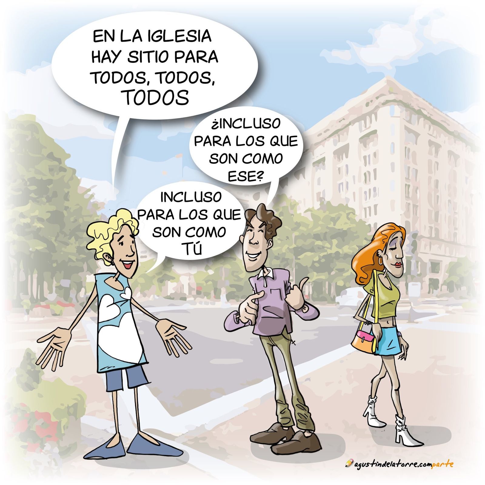 En la Iglesia cabemos TODOS