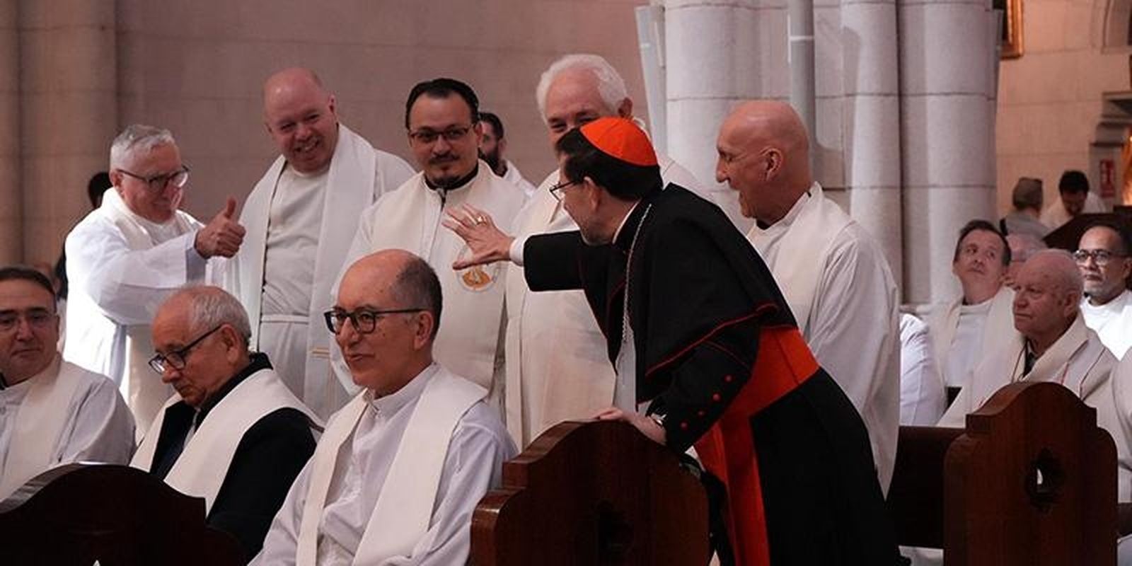 Misa Crismal en la catedral de la Almudena