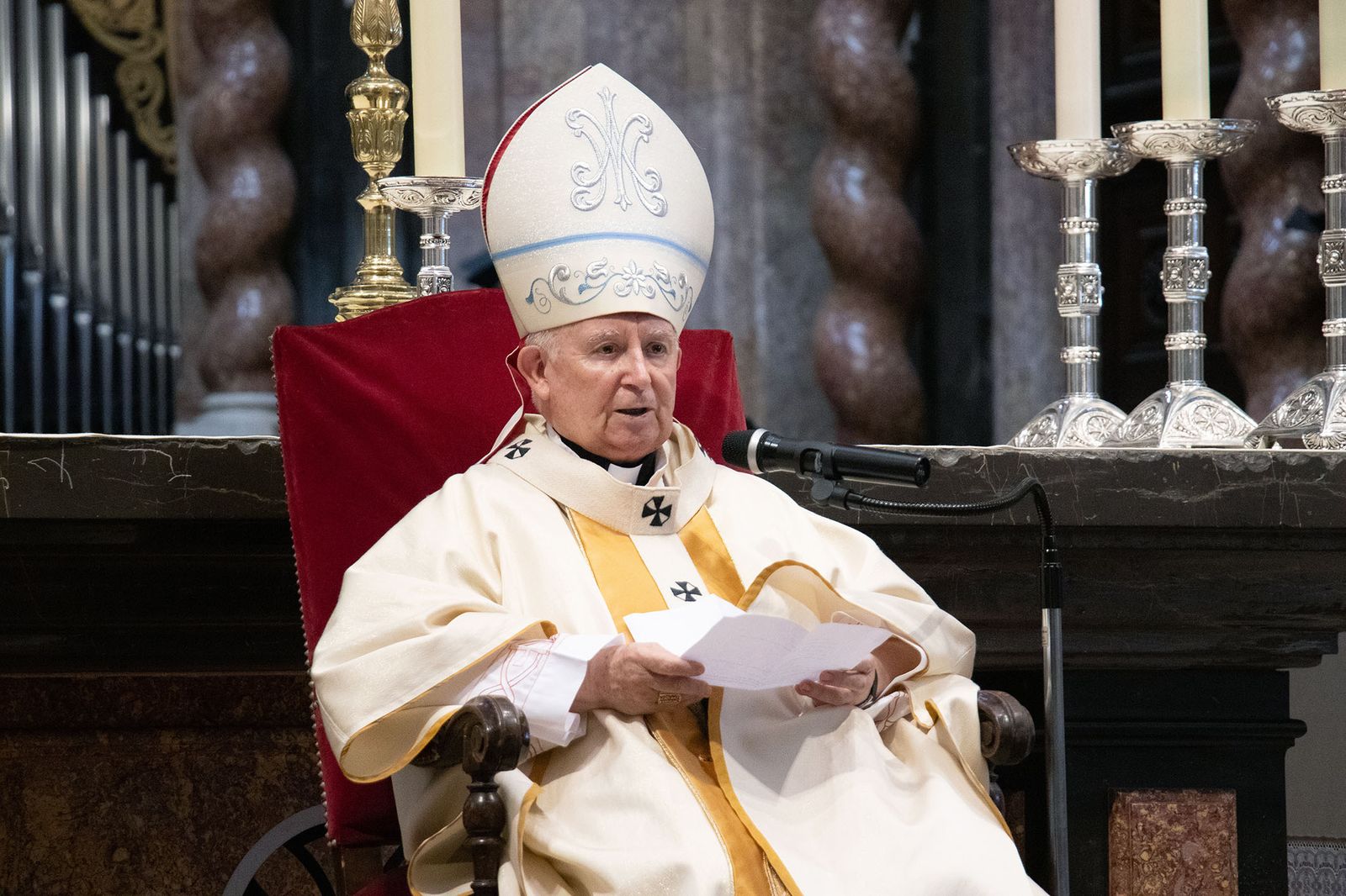 El cardenal Antonio Cañizares, arzobispo de Valencia