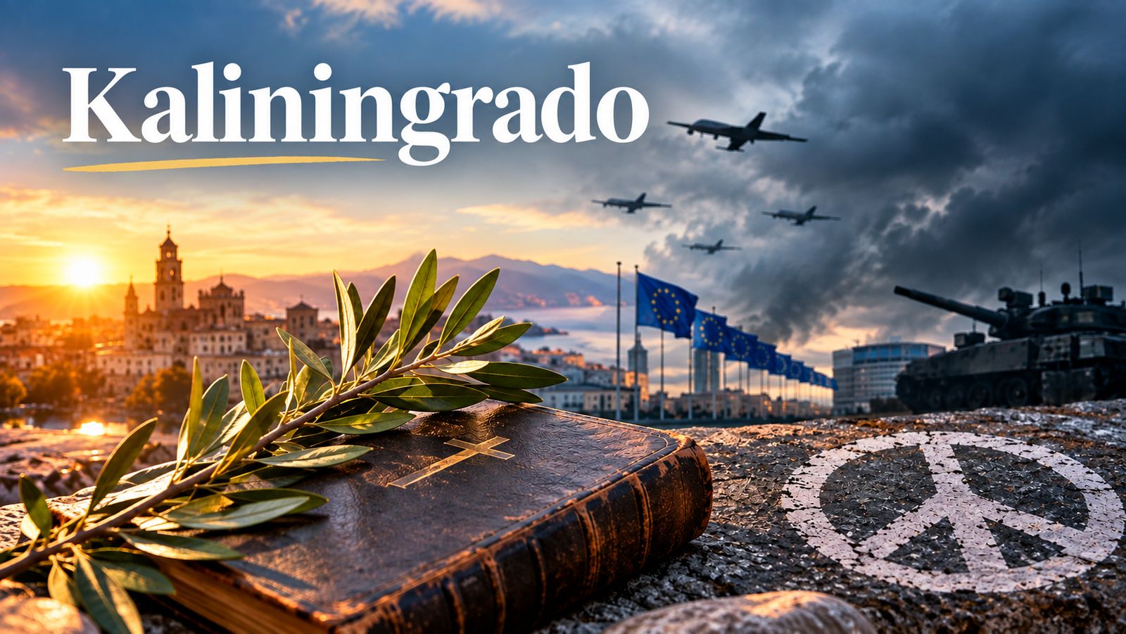 Kaliningrado, la rama de olivo y la paz