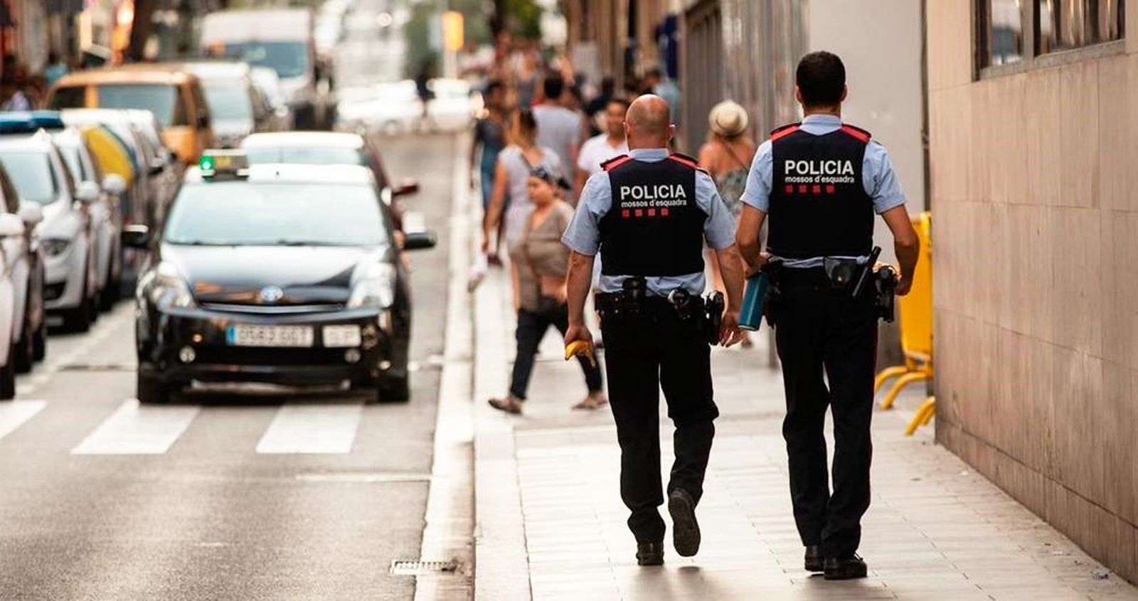 Mossos  d'Esquadra. Barcelona