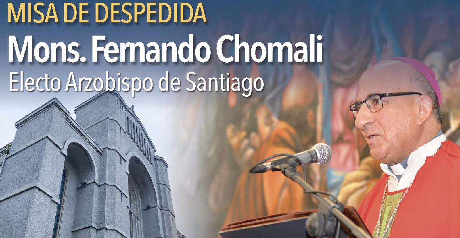 Misa de despedida de Monseñor Chomali