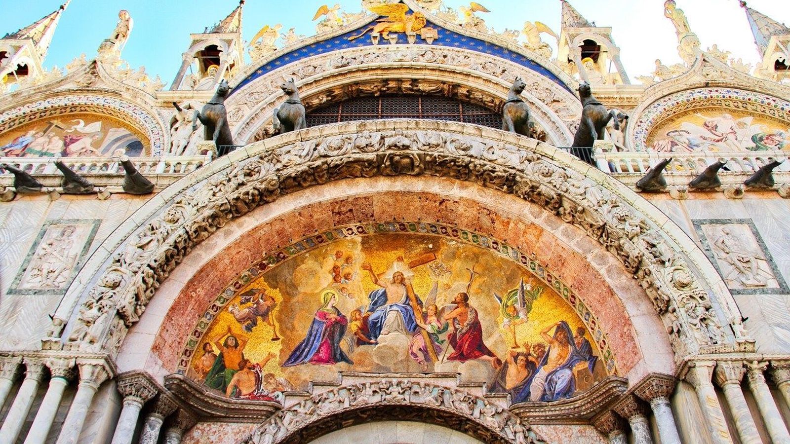 Basílica de San Marcos, en Venecia
