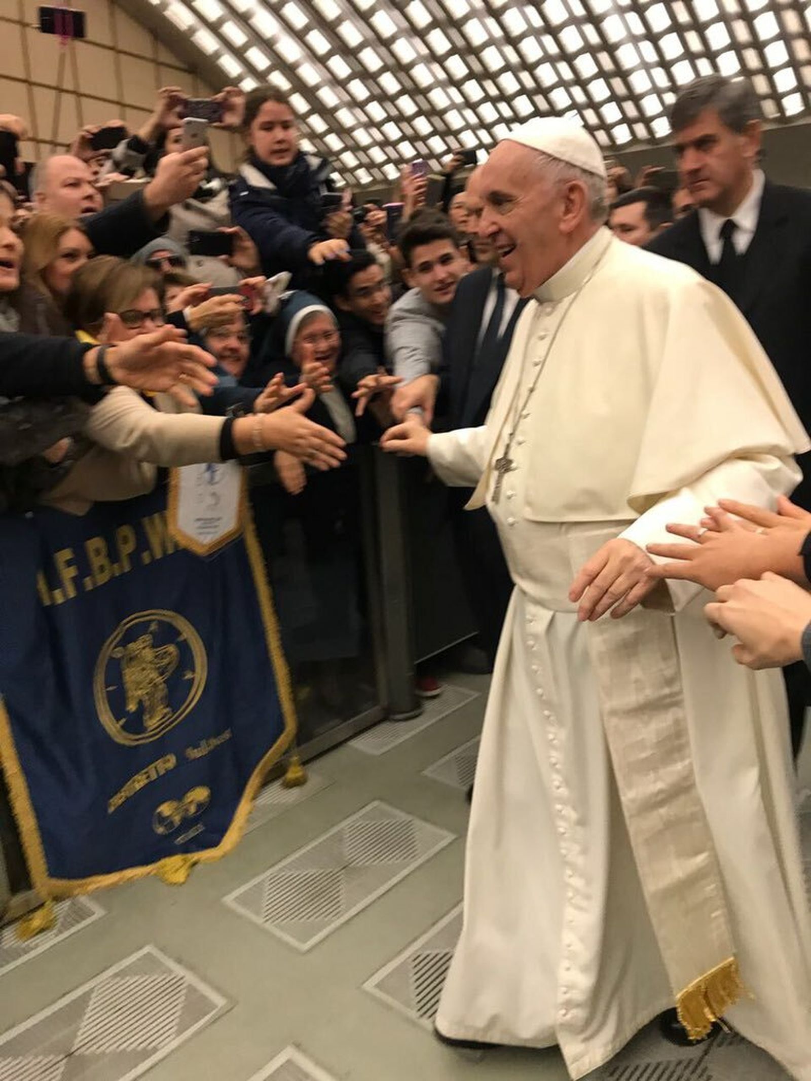 Papa, en el aula