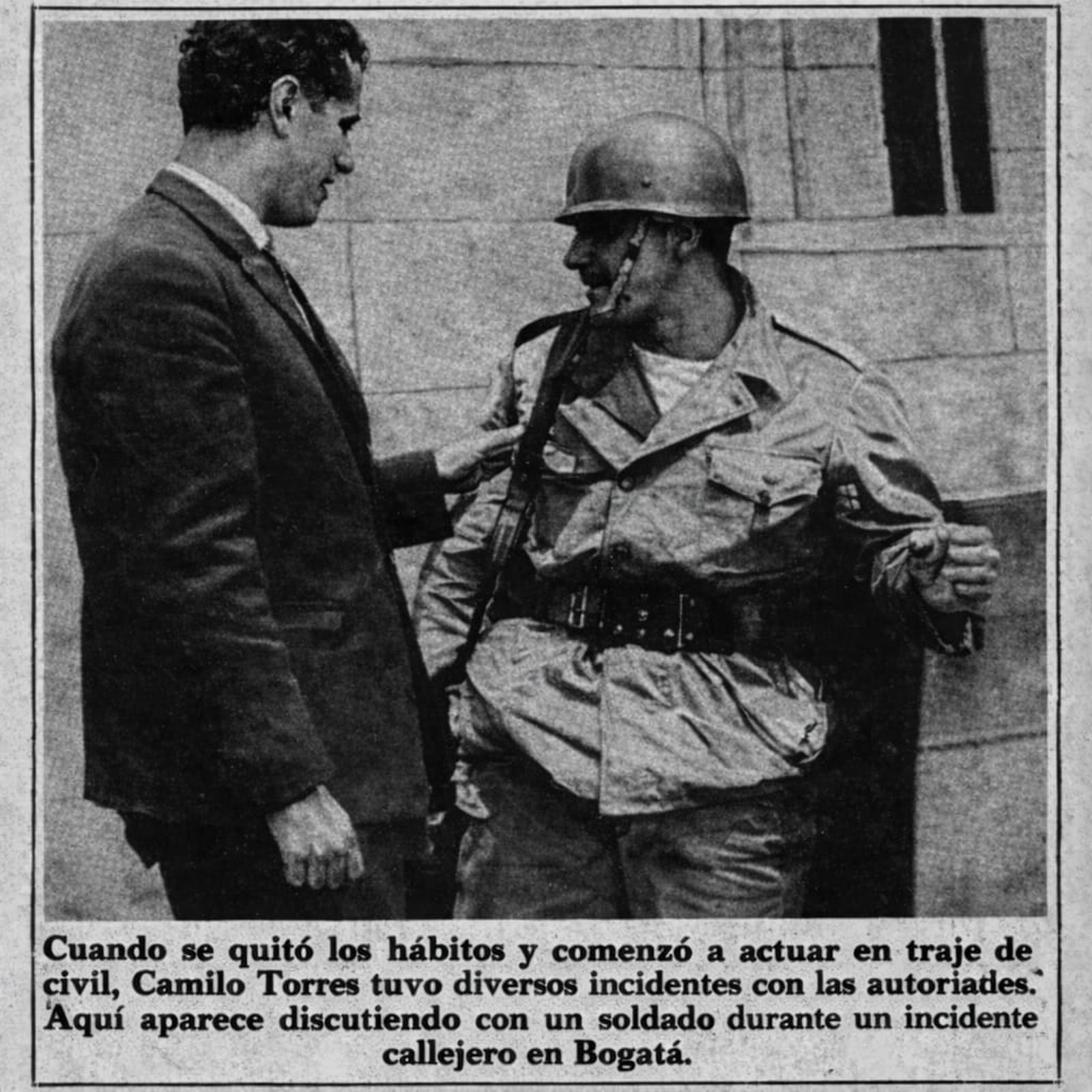 primeros gestos revolucionarios de Camilo