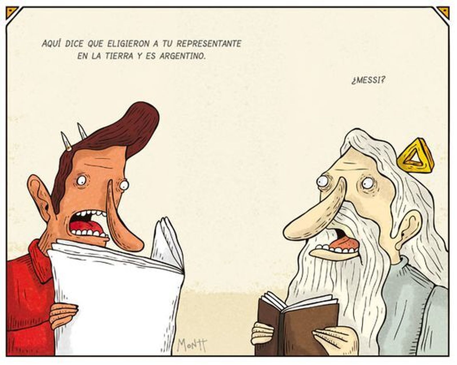 El diálogo entre Dios y el diablo (I)