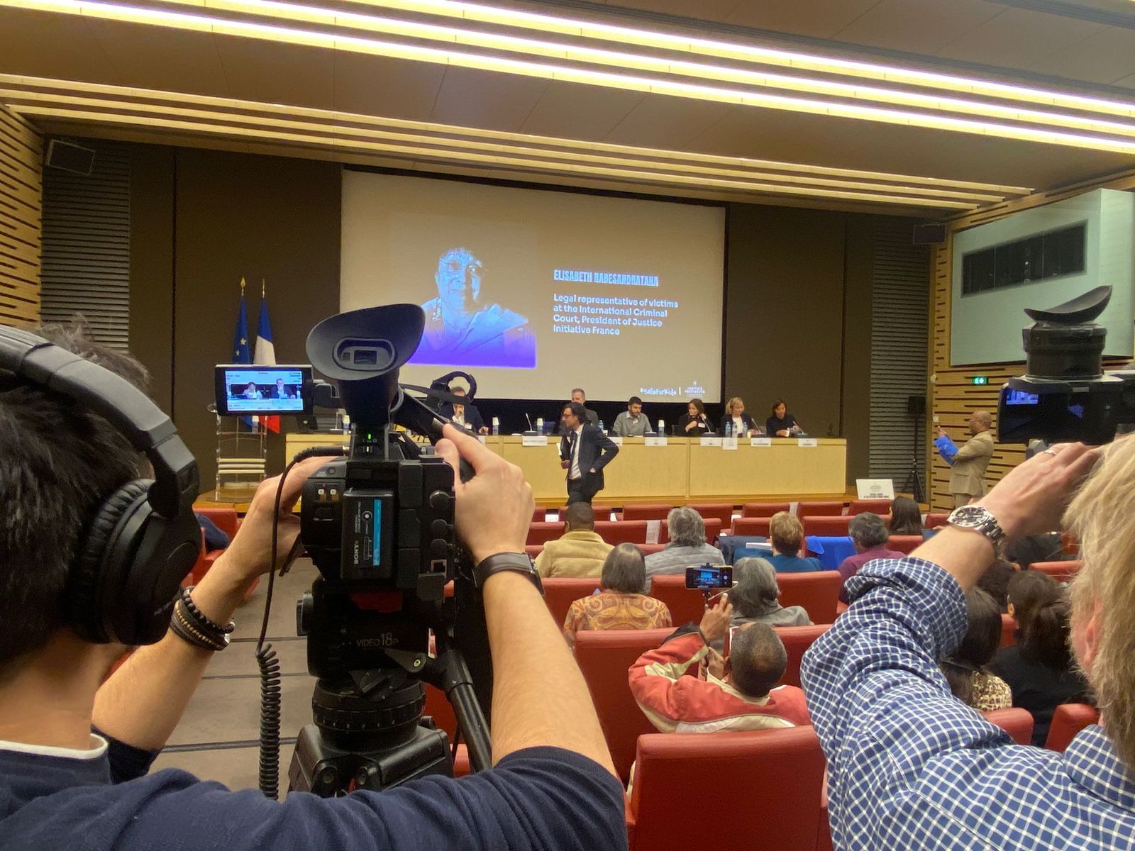 Presentación de la campaña en la Asamblea Nacional