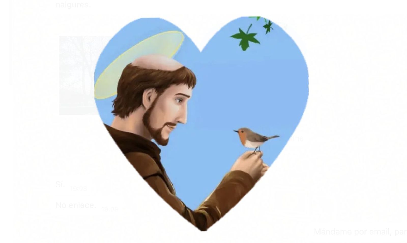 Fray Paco y su petirrojo