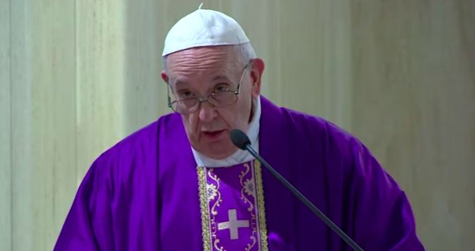 Homilía del Papa en Santa Marta