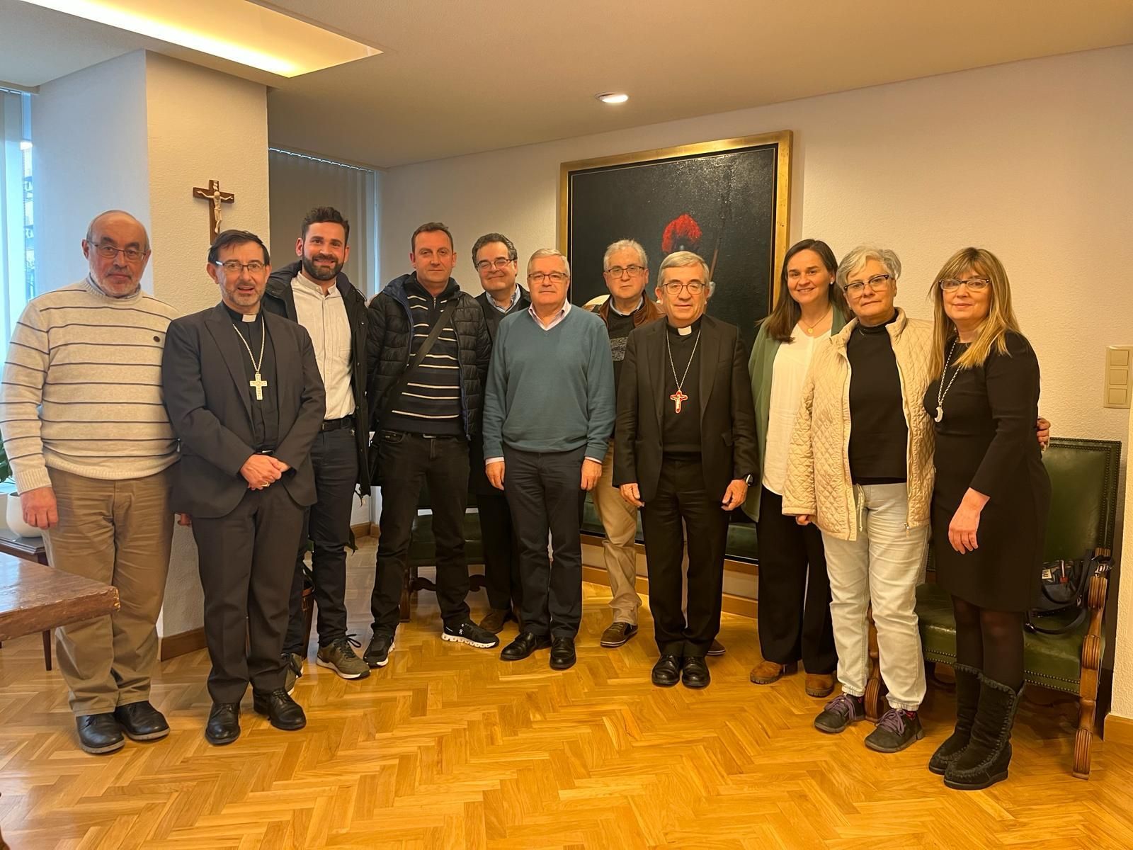 Imagen del encuentro en la sede de la CEE