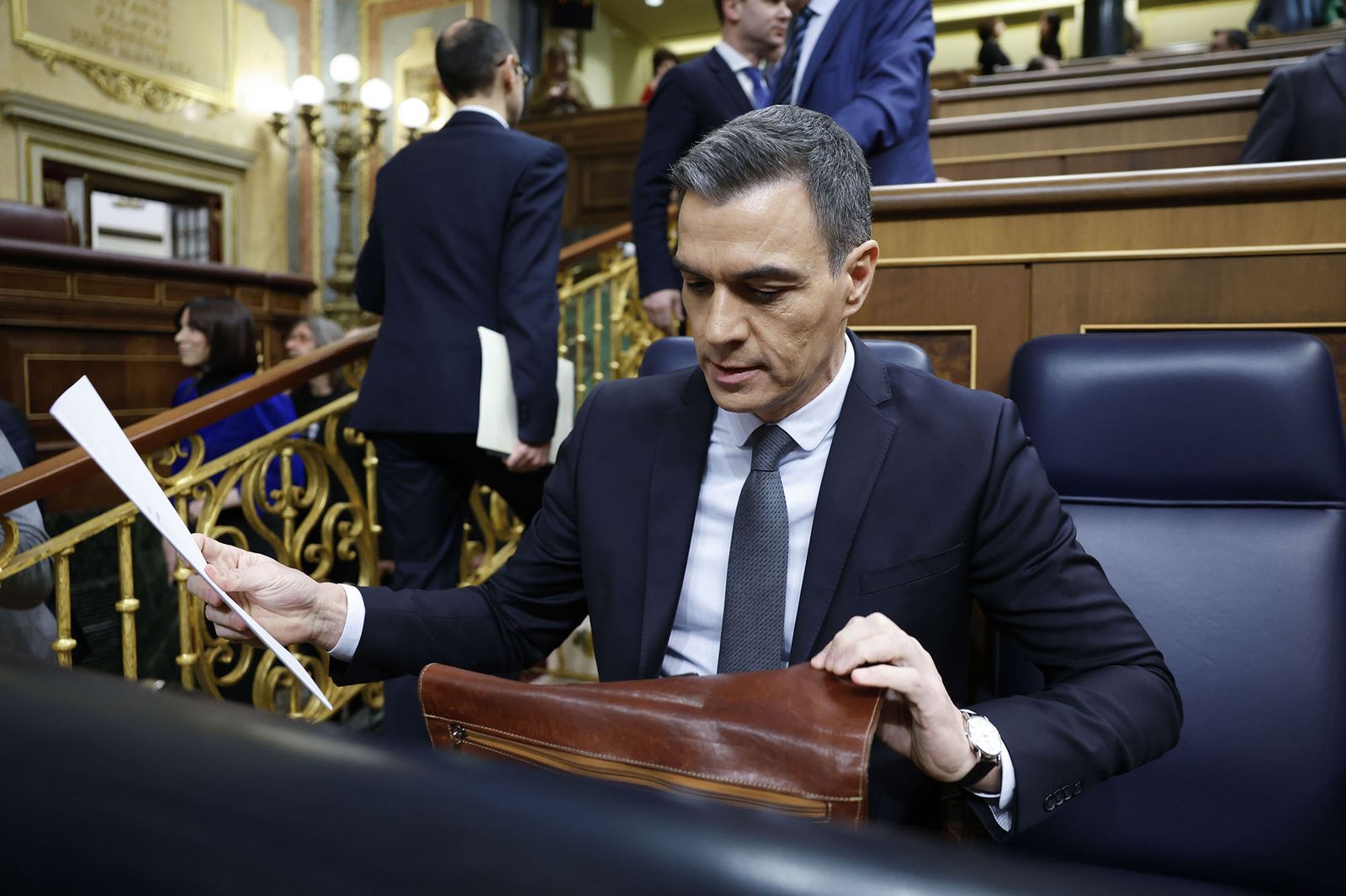 Pedro Sánchez en el Congreso de los Diputados