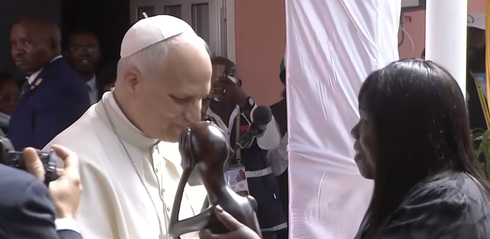 El Papa, en la residencia de ancianos