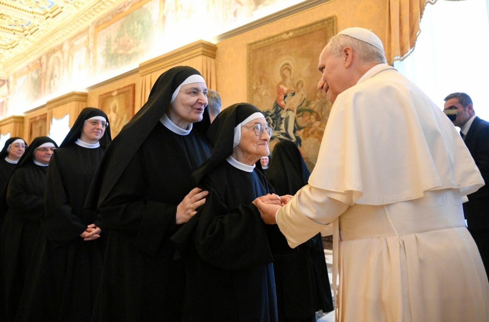 Audiencia del Papa a las agustinas
