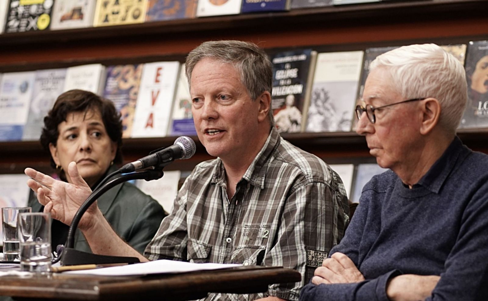 Martin Scheuch, en el centro