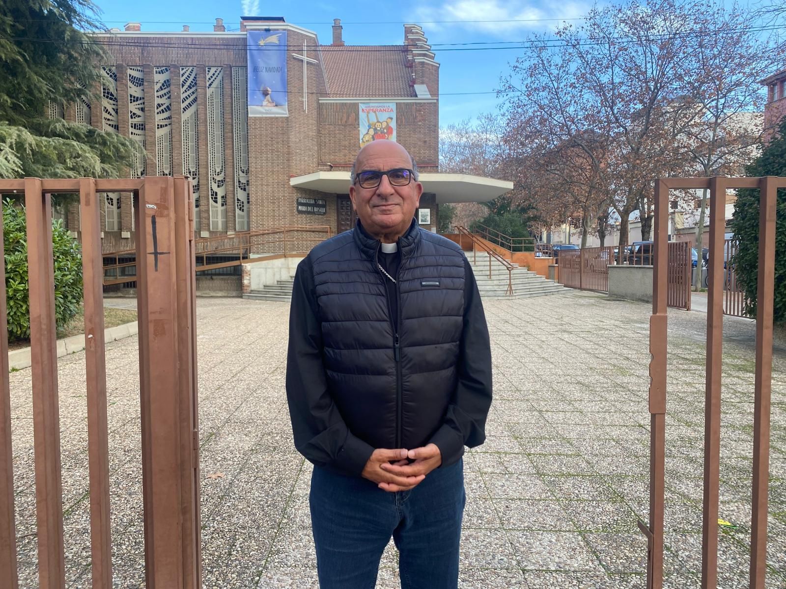 Fernando Chomali, hoy, en Madrid