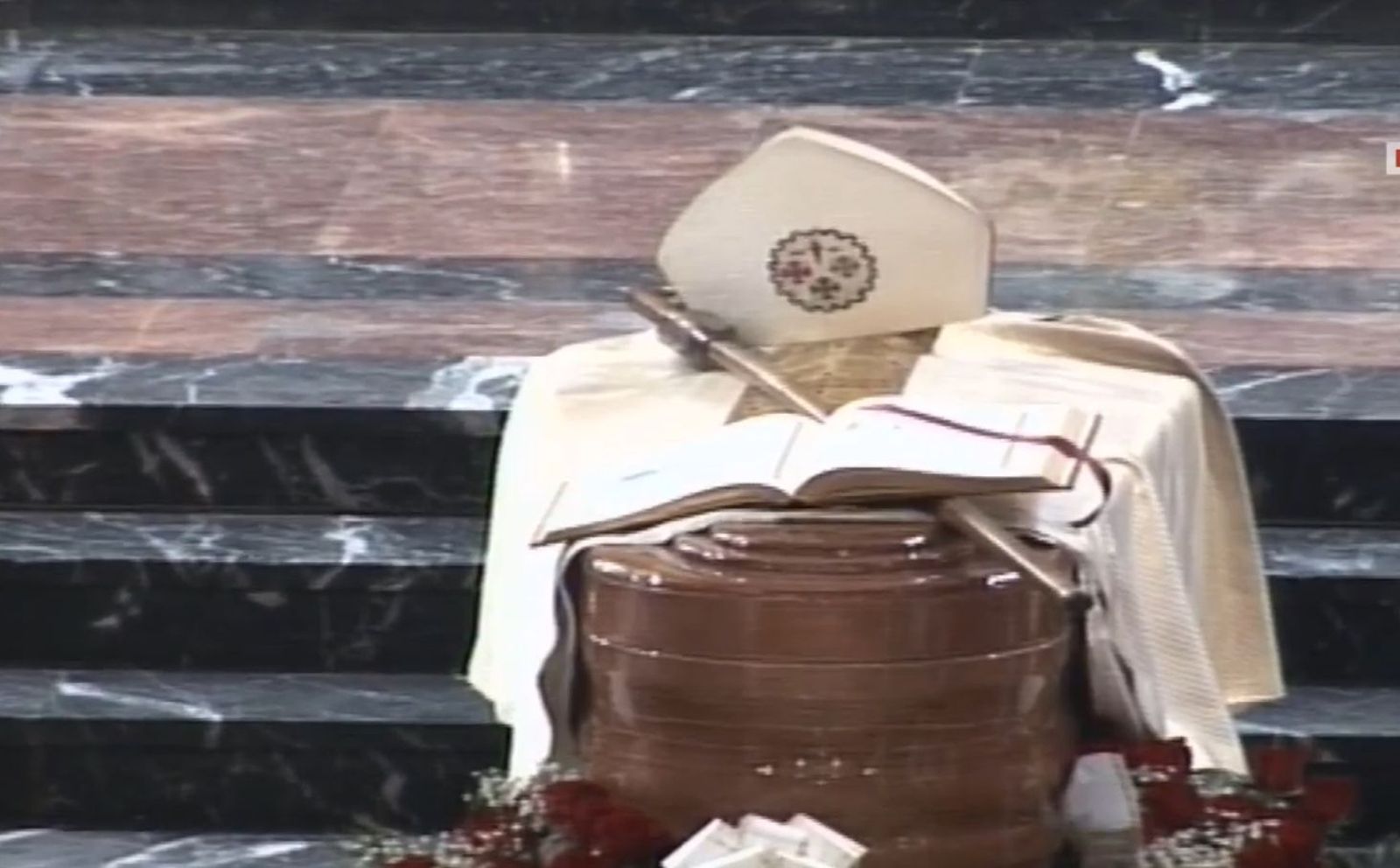 Féretro de Don Antonio Algora