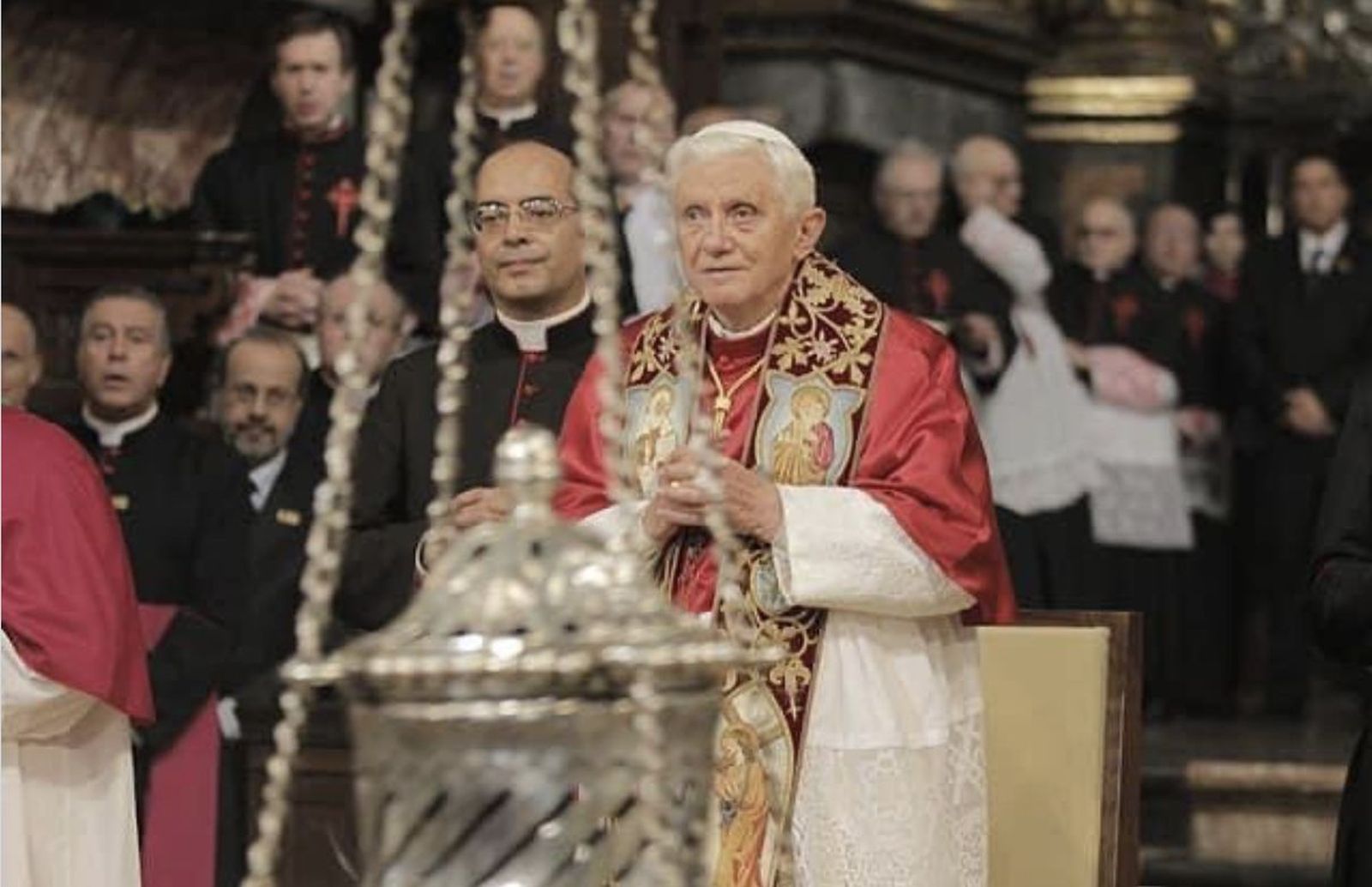 Benedicto en Santiago