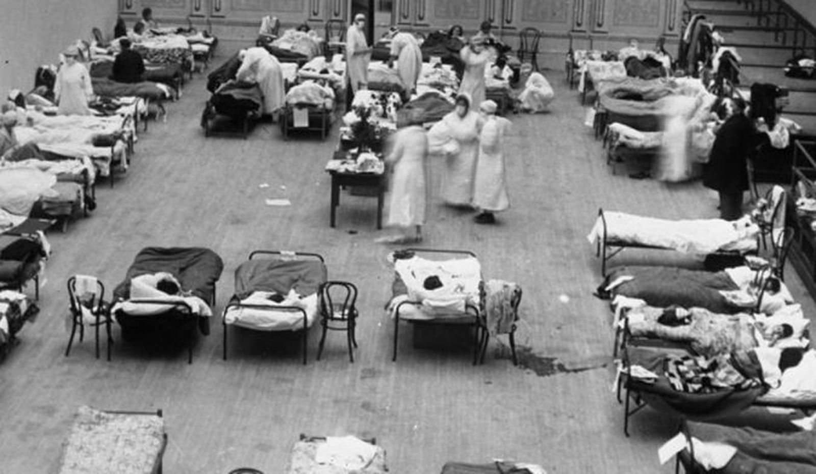 Imagen de la gripe de 1918-20