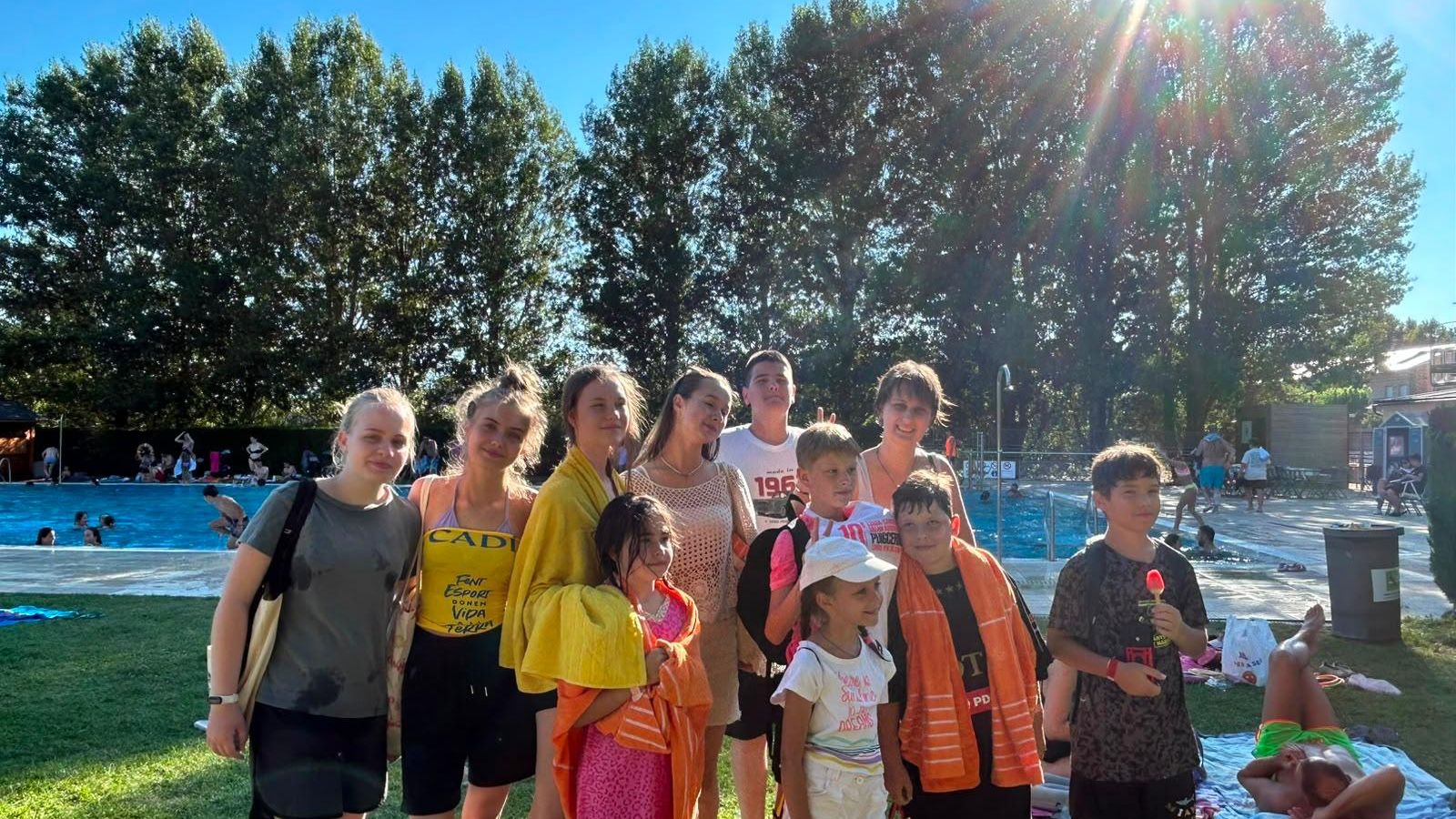 Las vacaciones de los niños de Ucrania