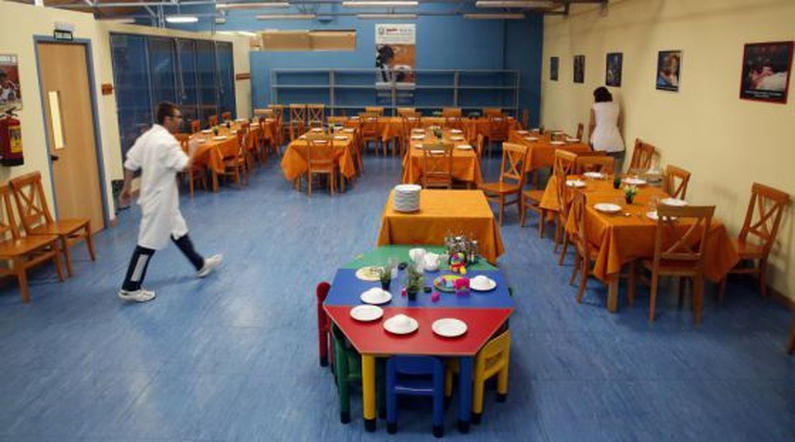 Un comedor de Mensajeros de la Paz