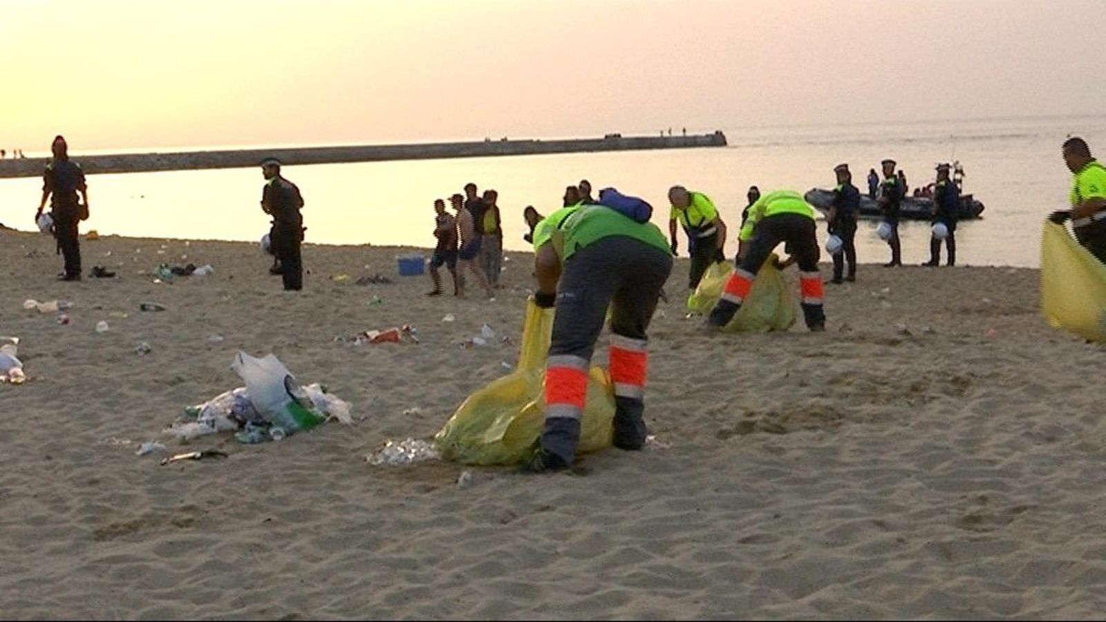 Incivismo después de la noche de San Juan