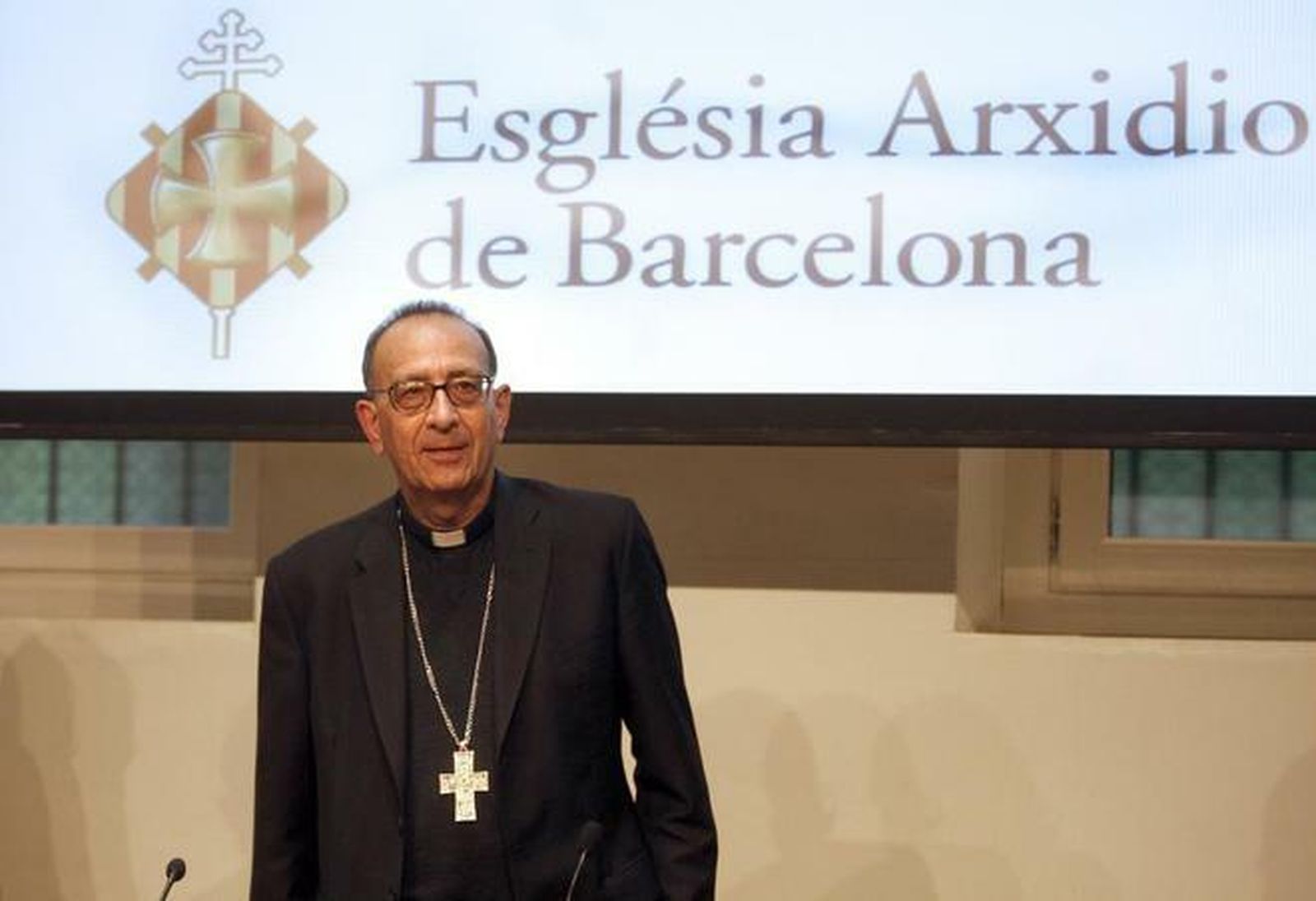 Juan José Omella, en Barcelona