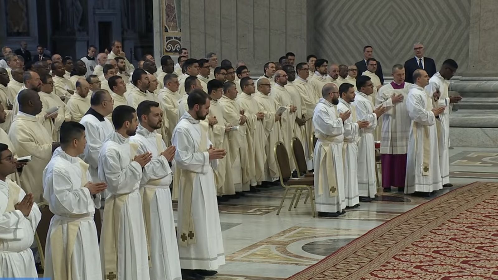 Los nuevos ordenandos