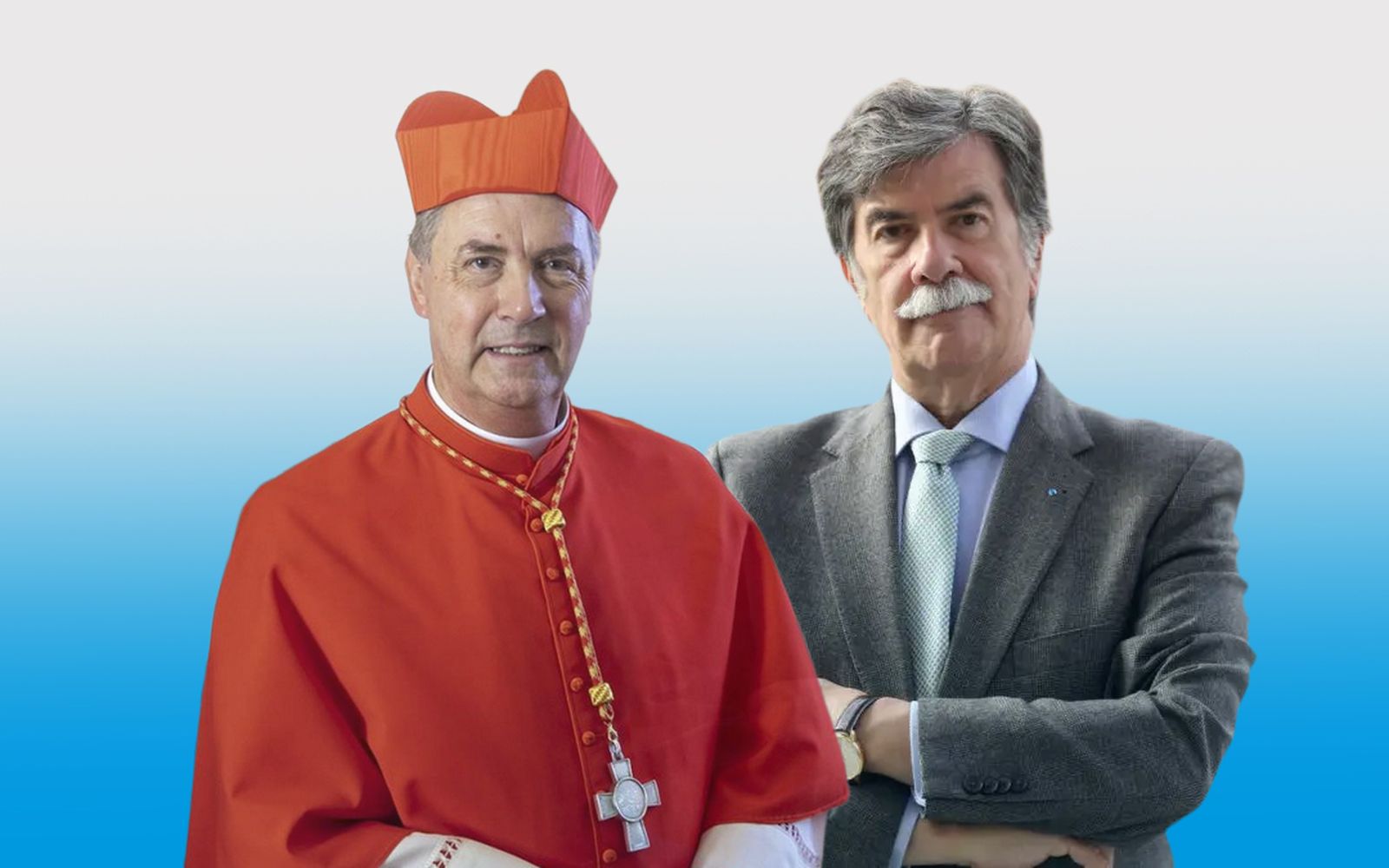 Cardenal Ángel Fernández Artime y Javier Urra
