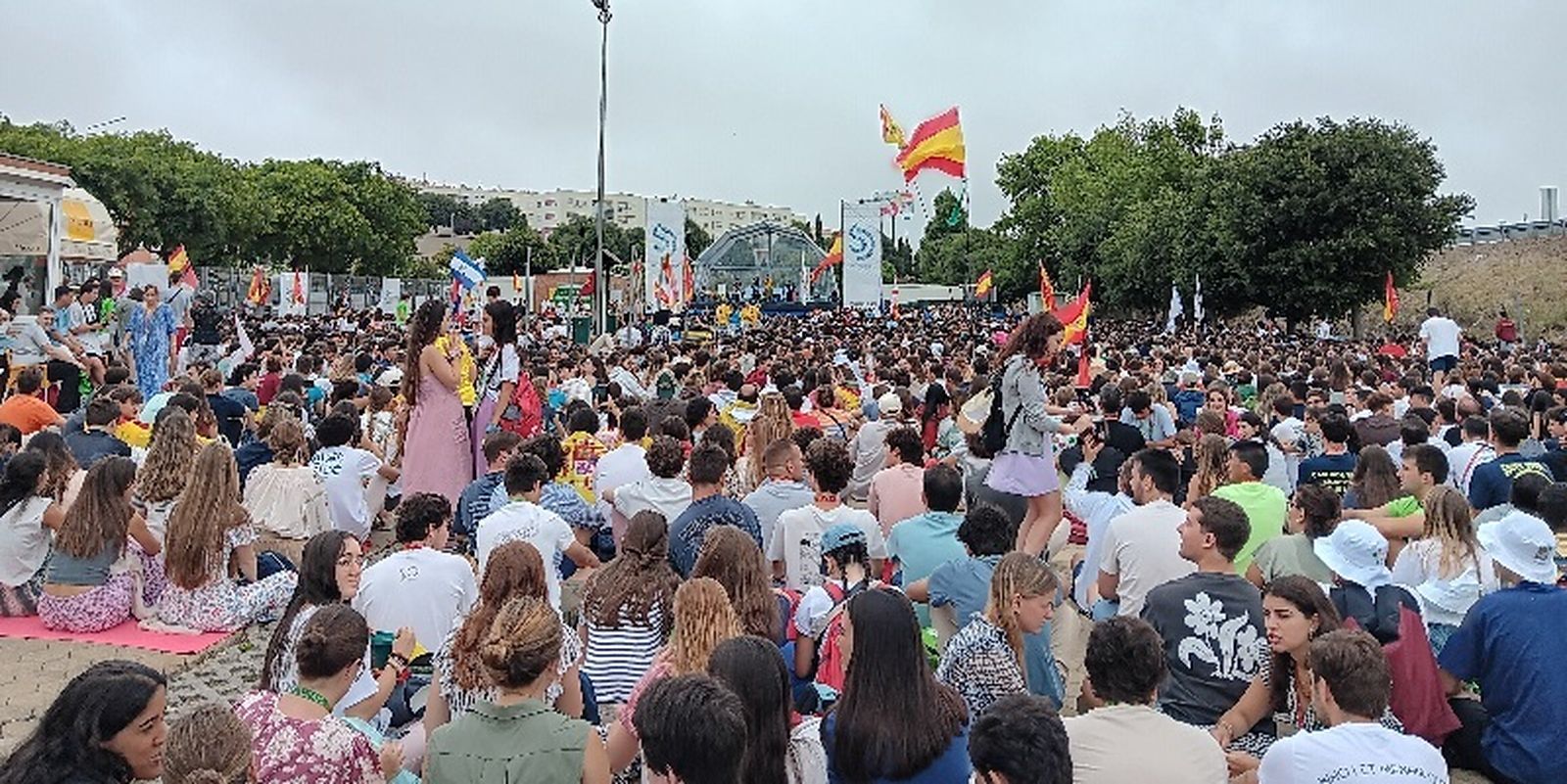 Rise up de José Cobo durante la JMJ de Lisboal