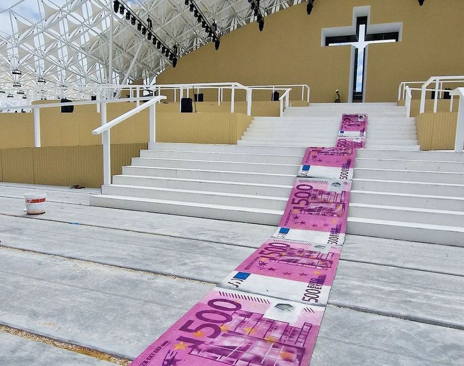 "Habemus pasta" Imagen de Instagram