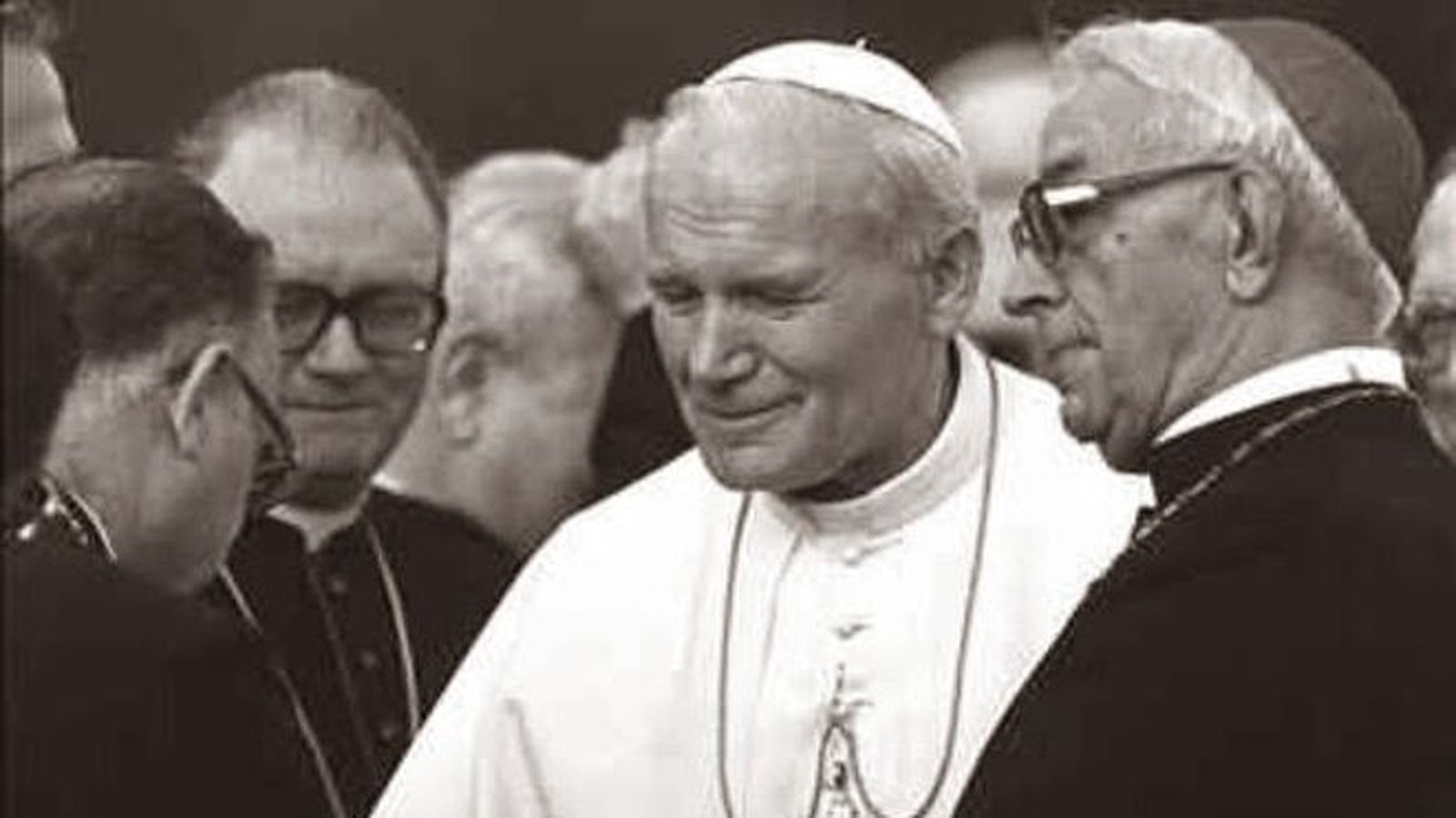 Tarancón con Juan Pablo II