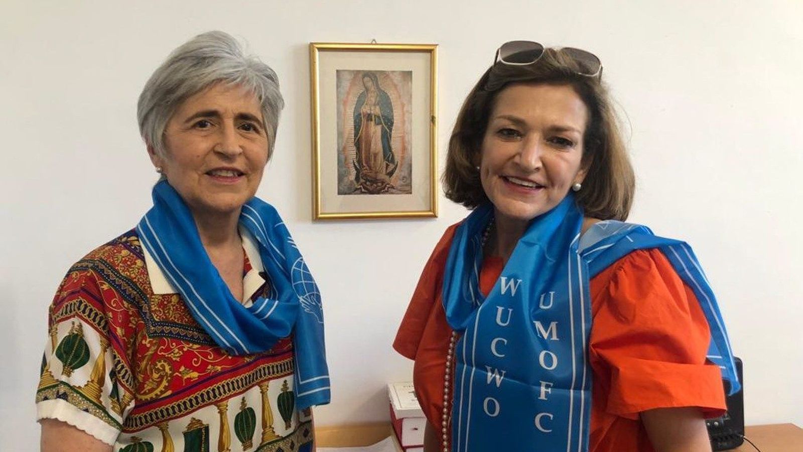 María Lia Zervino y Mónica Santamaría