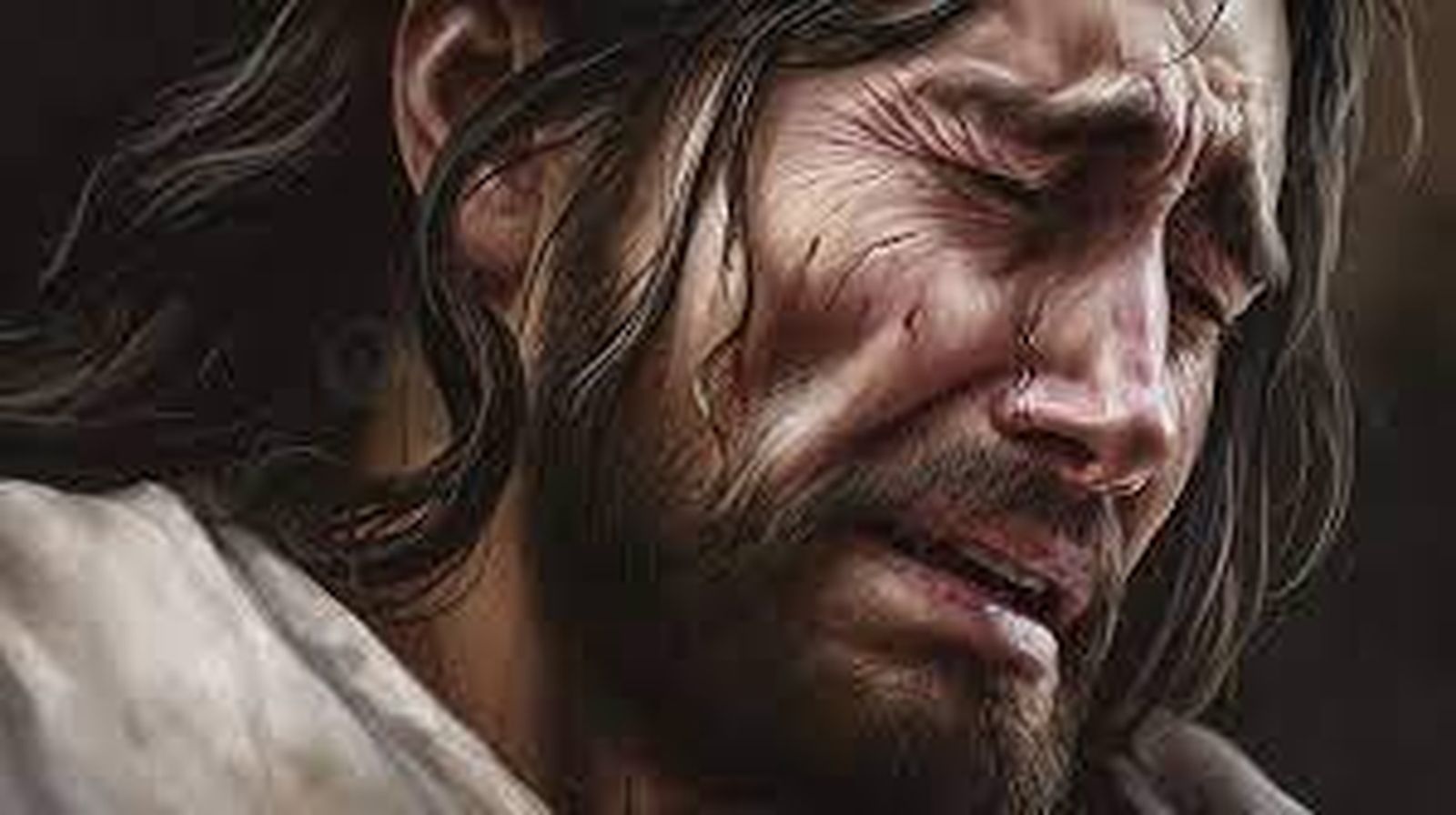 Jesús se echó a llorar ante la barbarie