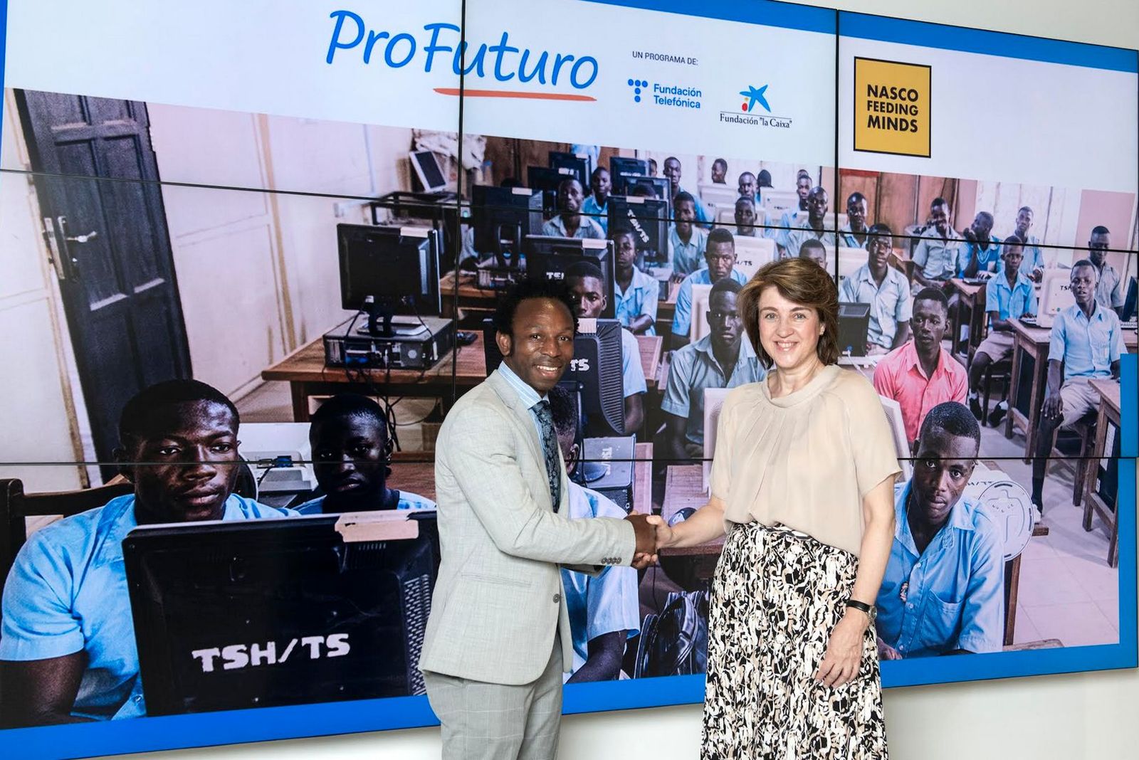 Alianza de ProFuturo y NASCO Feeding Minds