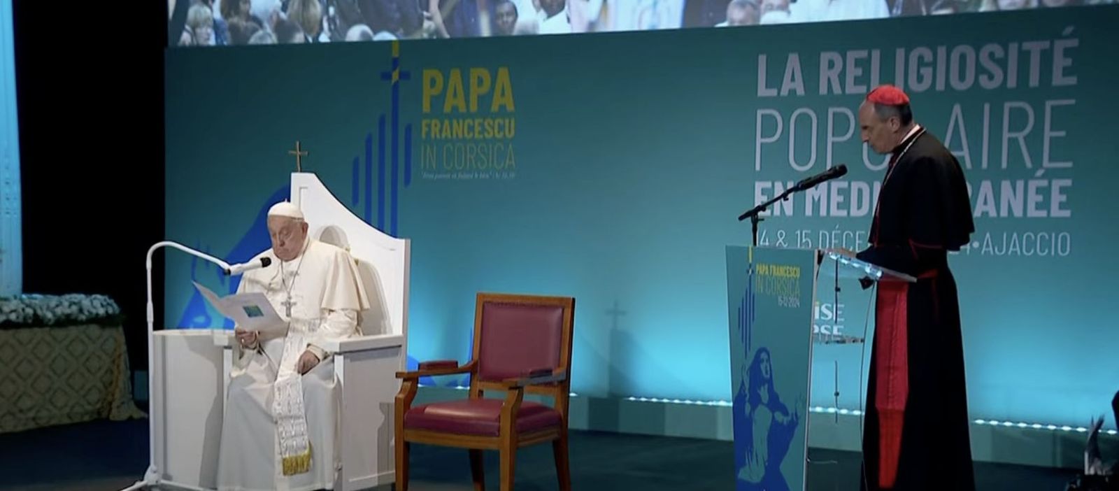 Bustillo, con el Papa