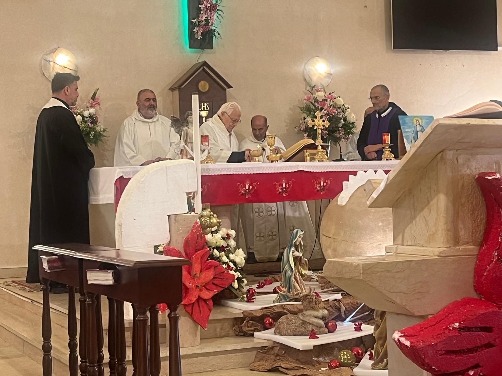 Misa con el patriarca de los maronitas