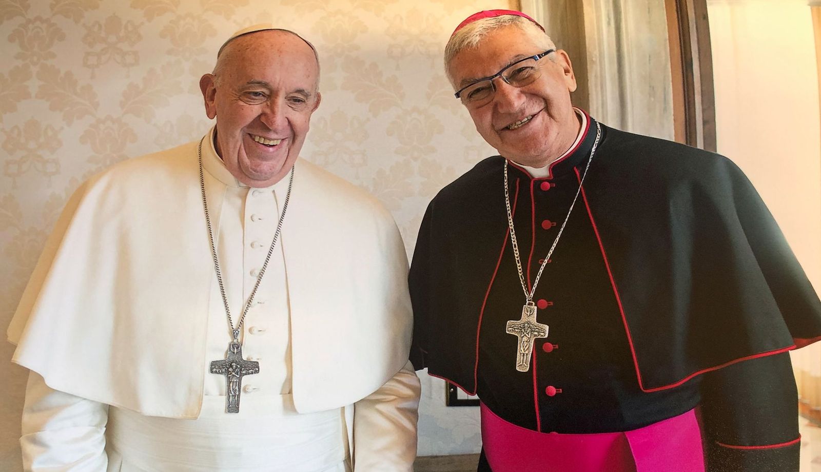 El Papa y monseñor Castillo