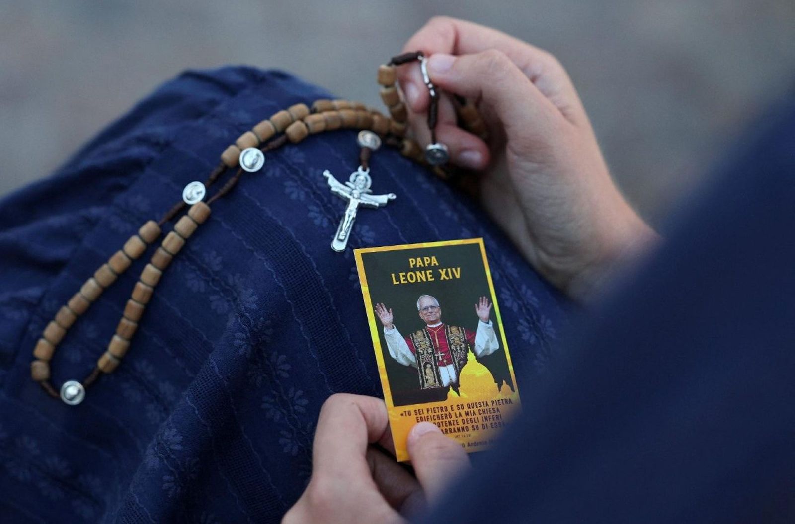 Rosario por el Papa