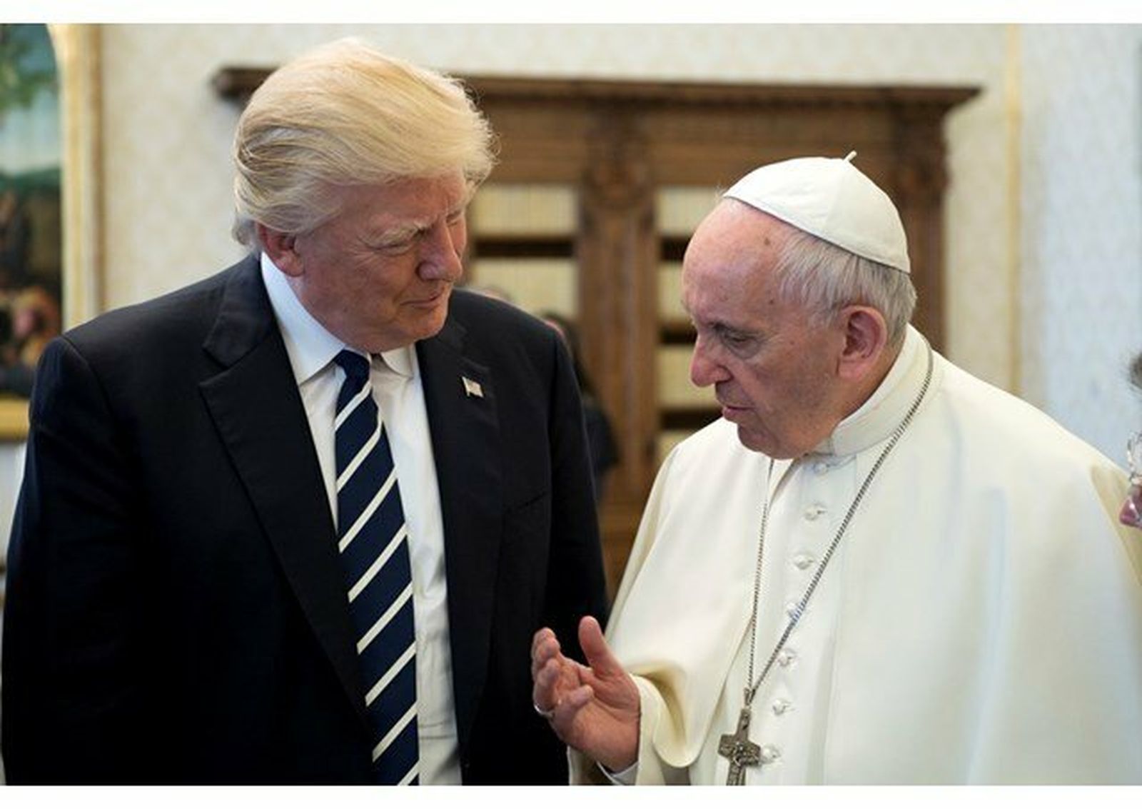 Francisco, con Donald Trump