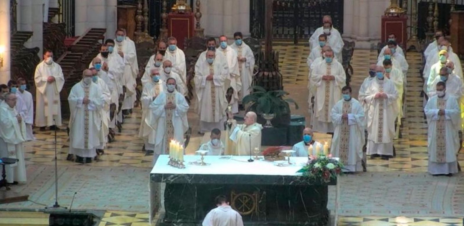Monseñor Osoro inaugurando el curso
