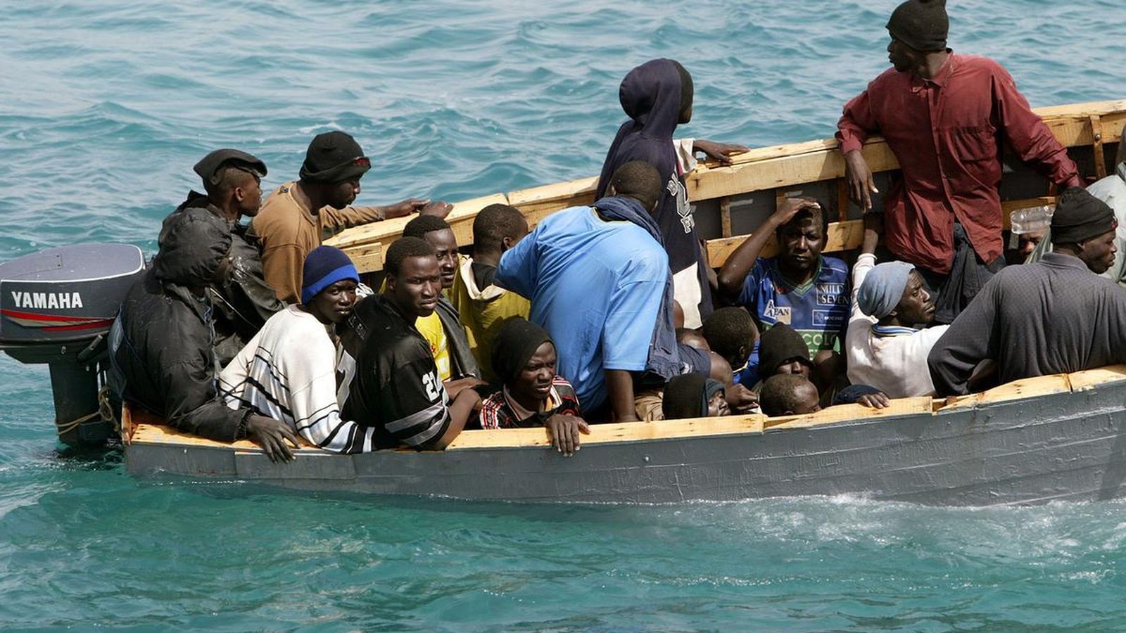 Migrantes a bordo de pateras
