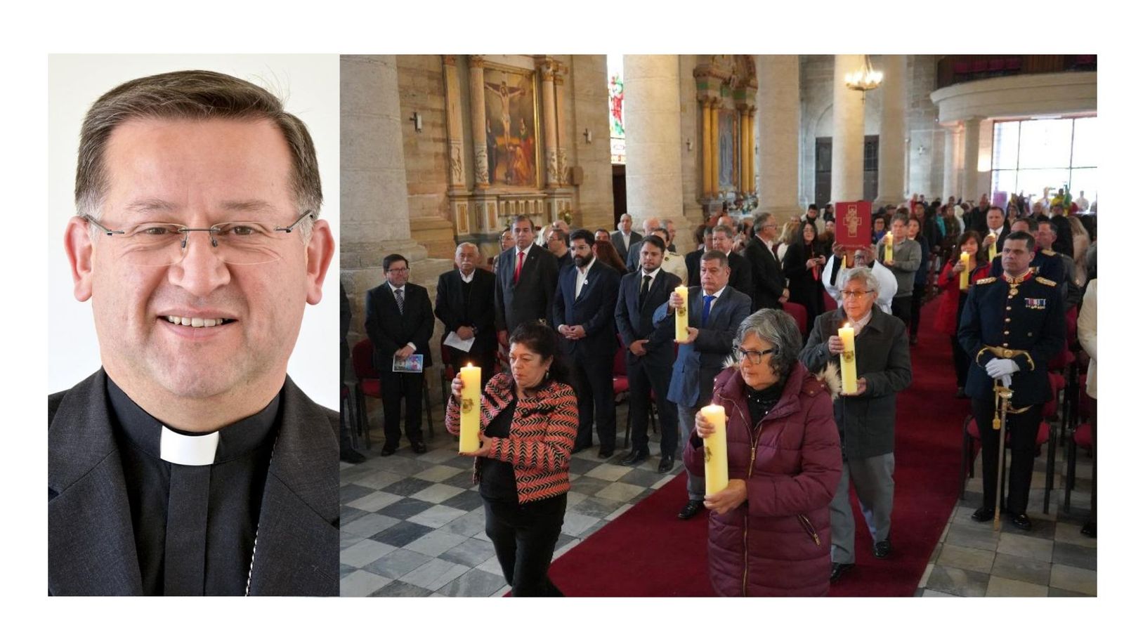 Arzobispo René Rebolledo y te deum de La Serena