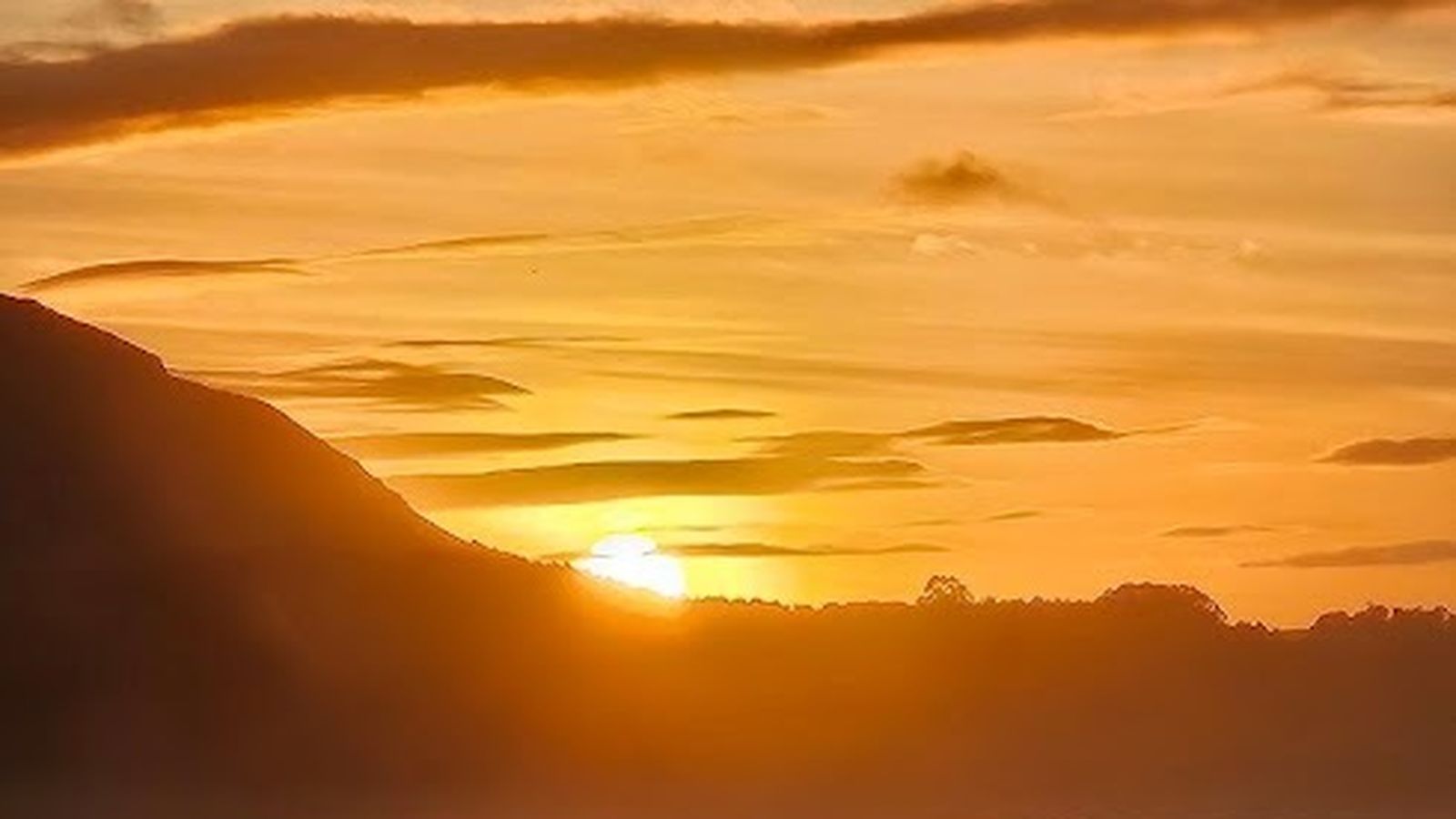 Puesta de sol